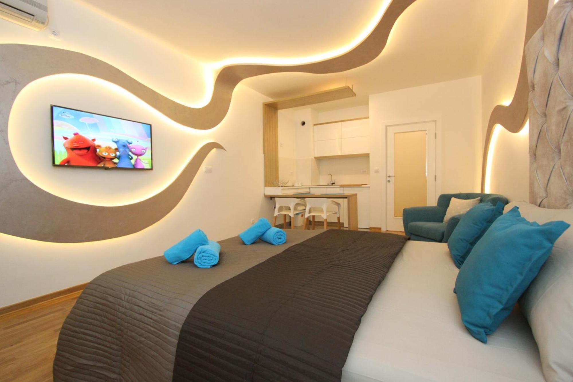 Riviera New Belgrade Apartment, Parking 5 Eur Per Day エクステリア 写真