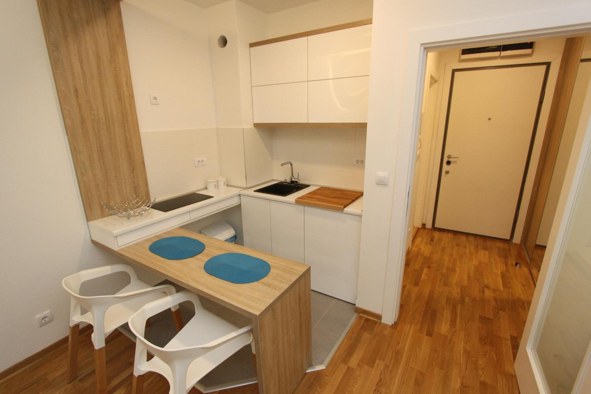 Riviera New Belgrade Apartment, Parking 5 Eur Per Day エクステリア 写真