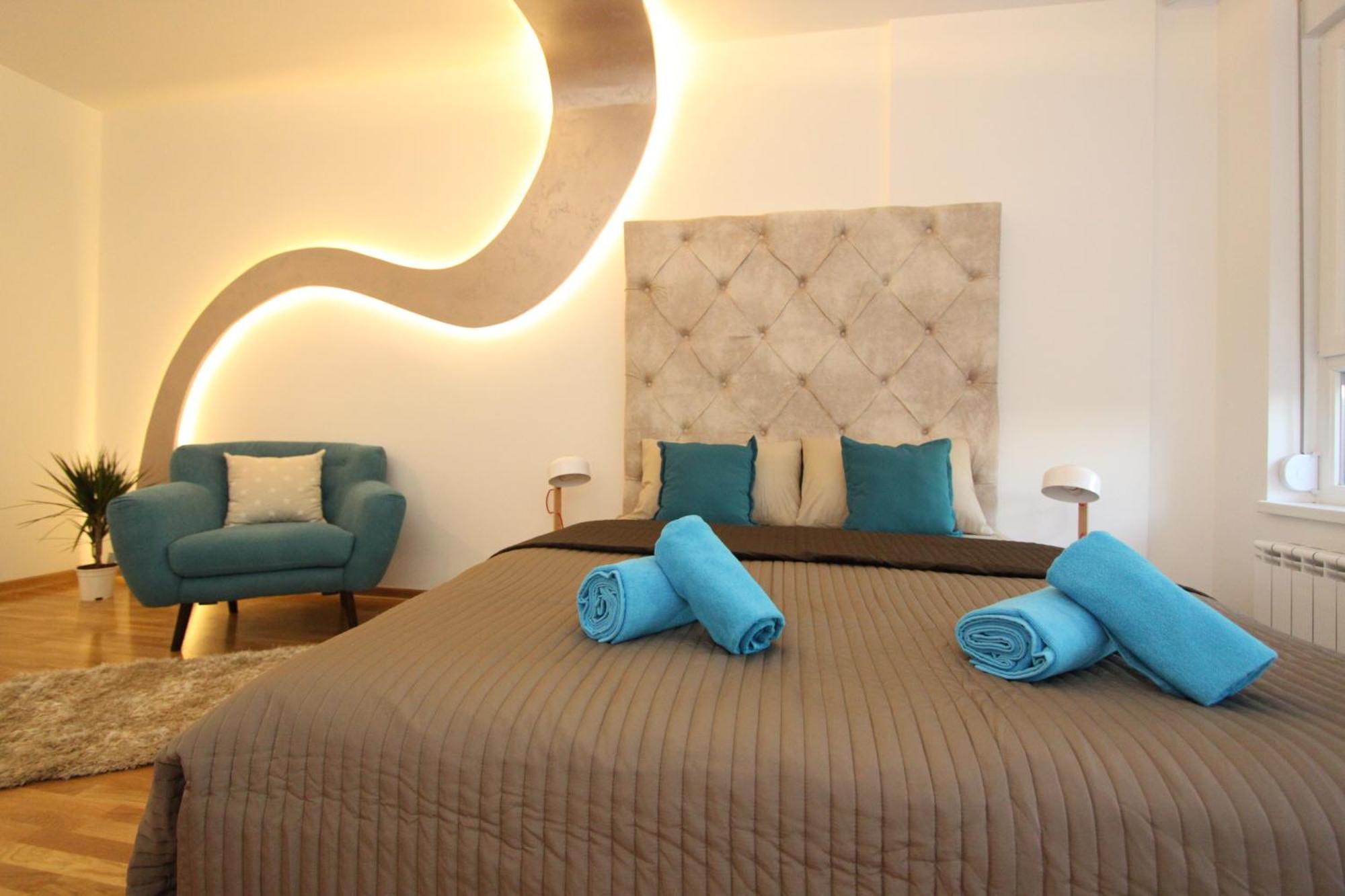Riviera New Belgrade Apartment, Parking 5 Eur Per Day エクステリア 写真