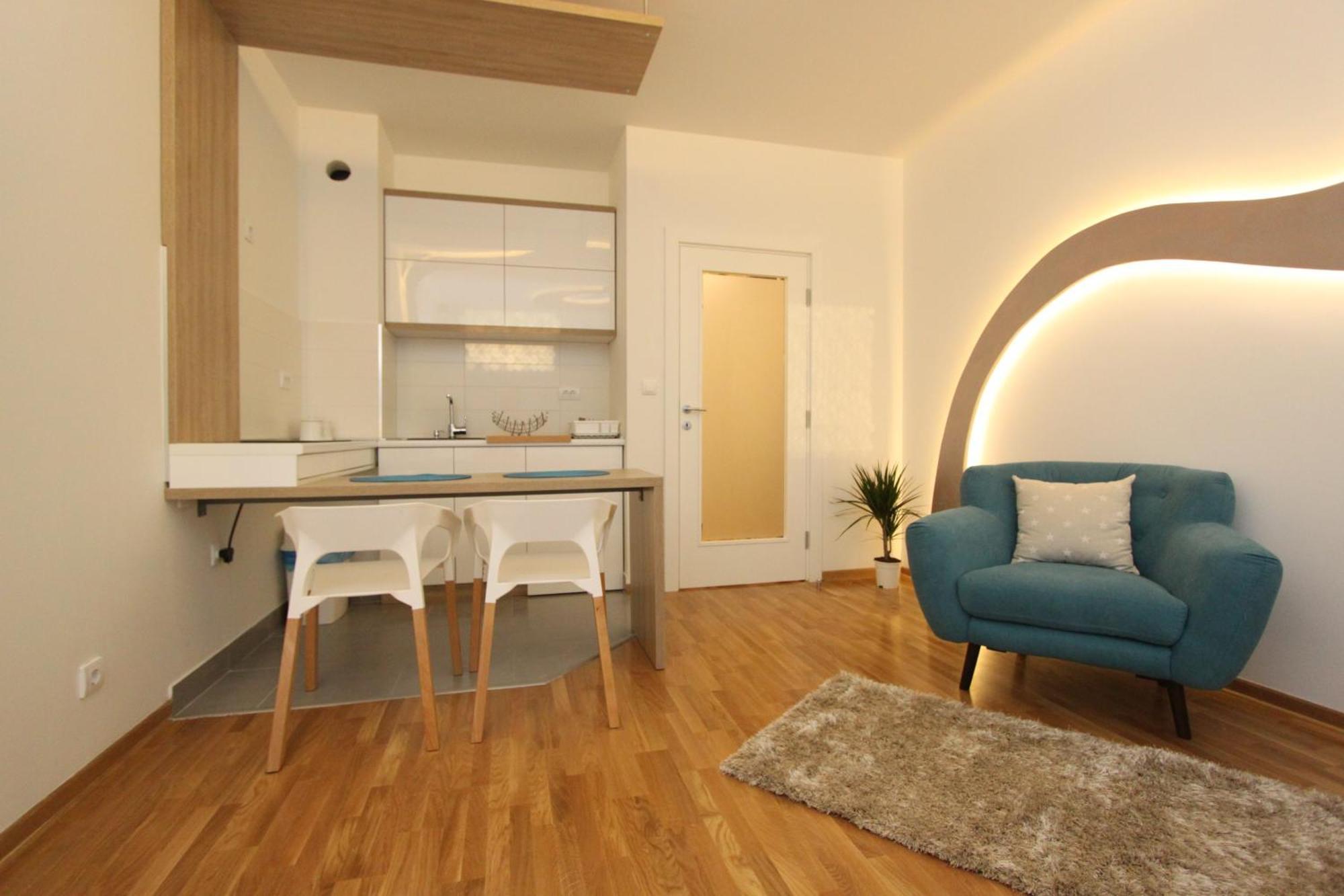 Riviera New Belgrade Apartment, Parking 5 Eur Per Day エクステリア 写真